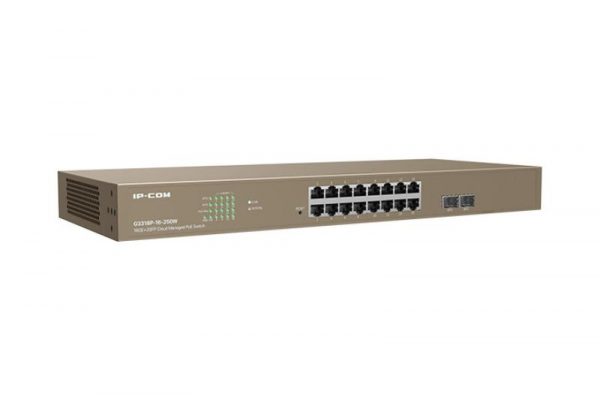 IP-COM 18-Port Gigabit Ethernet managed switch, G3318P-16-250W; Network standard: IEEE - imagine 6