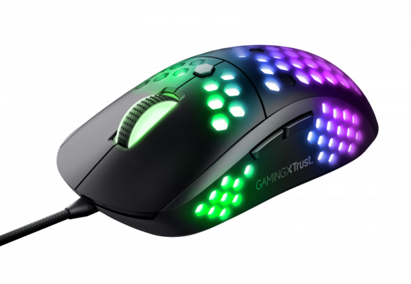 Mouse Trust GXT 960, Graphin Ultra-lightweight Gaming Mouse, negru - imagine 16