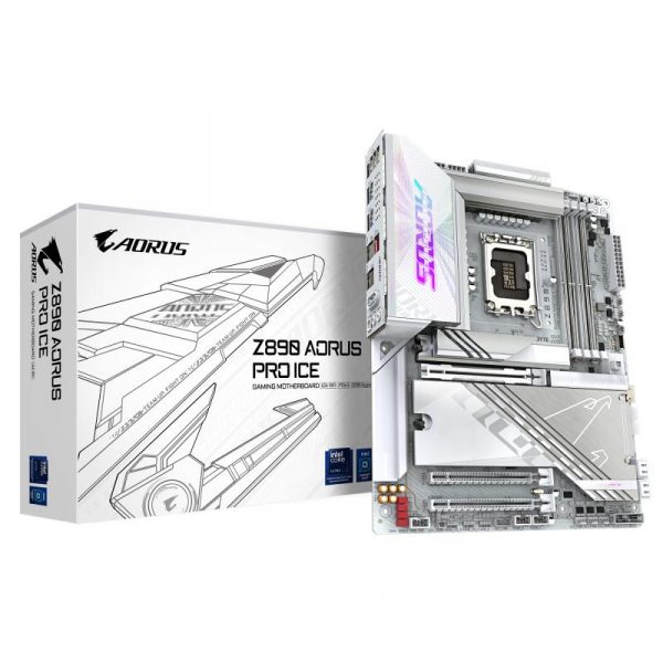Placa de Baza GIGABYTE Z890 AORUS PRO ICE LGA1851 - imagine 10