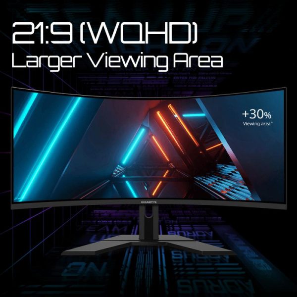 GIGABYTE G34WQC A Gaming Monitor 34" - imagine 10