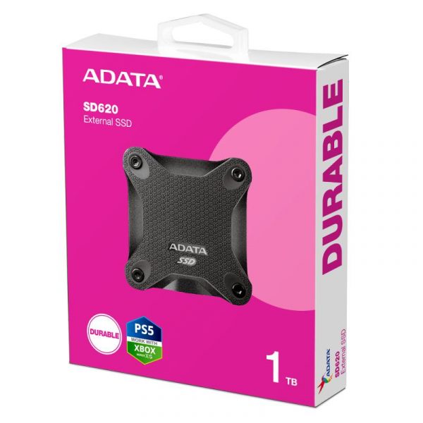 SSD Extern Adata 1TB SD620-1TCBK BLACK  USB 3.2 Gen2 - imagine 10