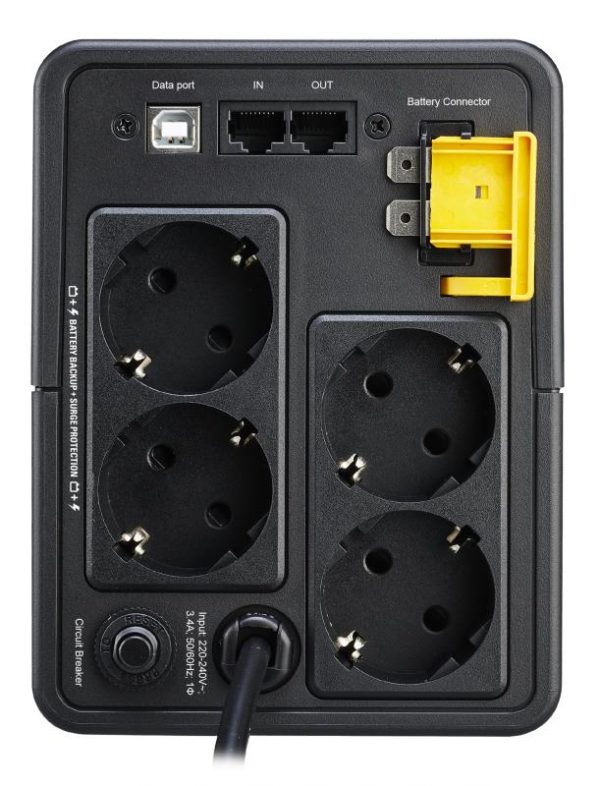 APC Back-UPS 750VA, 230V, AVR, Schuko Sockets - imagine 6