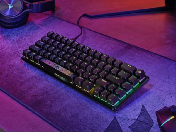 CORSAIR K65 PRO MINI RGB 65% mecanica, negru  Full - imagine 6