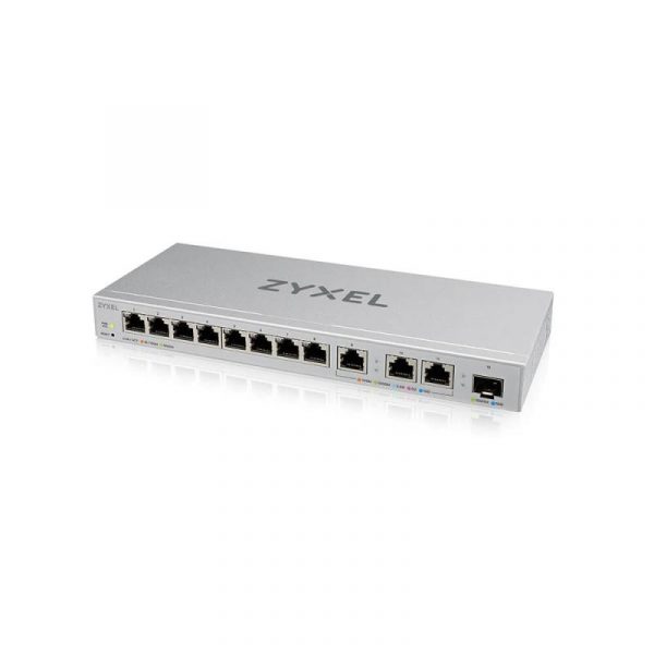 XGS1210-12, 12-Port Gigabit webmanaged Switch with 8 port 1G + - imagine 12