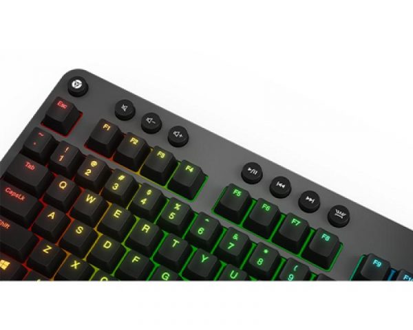 Tastatura gaming mecanica Lenovo Legion K500, iluminare RGB, switch Red, - imagine 8