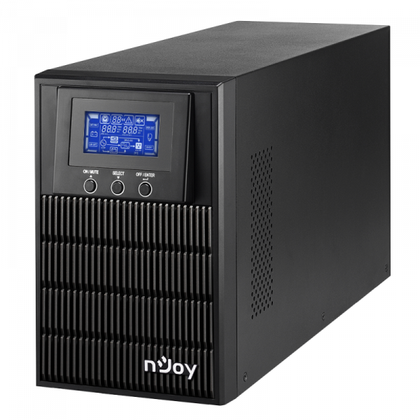 UPS nJoy Aten PRO 1000, 1000VA/800W, On-line (double convension UPS), - imagine 7