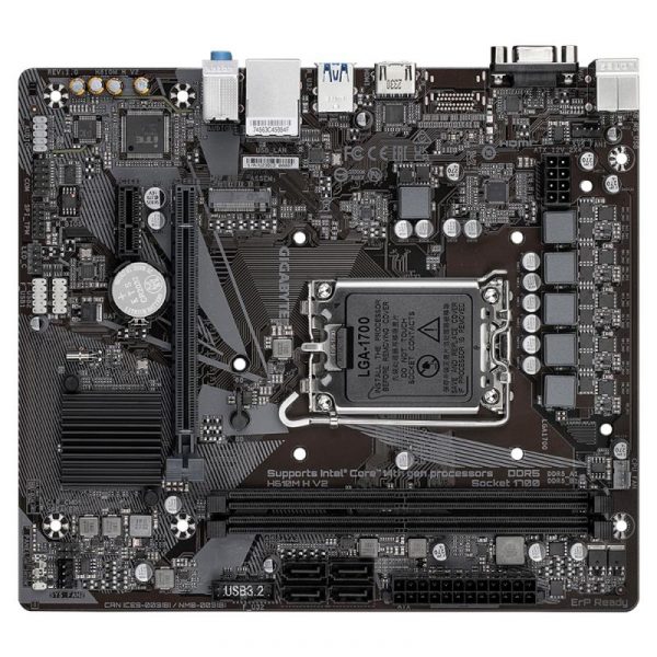 Placa de baza GIGABYTE H610M H V2 LGA1700 - imagine 10