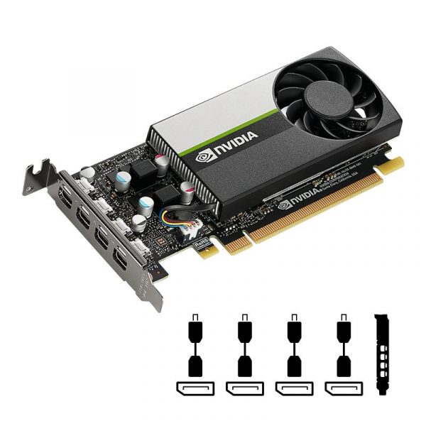 Placa Video PNY NVIDIA T1000 4GB GDDR6 128 bit - imagine 14