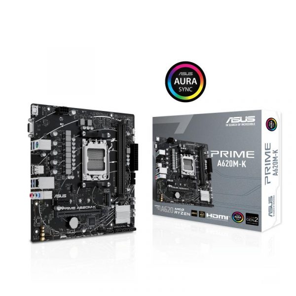 Placa de baza ASUS PRIME A620M-K AM5 - imagine 14