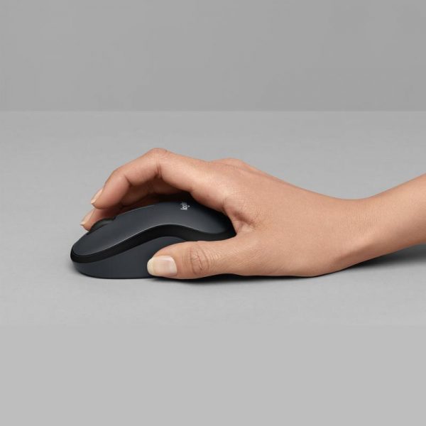Mouse Logitech M220, silent, charcoal - imagine 9