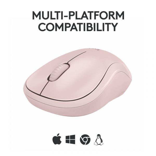 Mouse Logitech MK240 Silent Wireless, optic, interfata Bluetooth, rezolutie 1000 - imagine 12