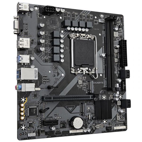Placa de Baza GIGABYTE B760M E LGA1700, 2x DDR5, 1x - imagine 5