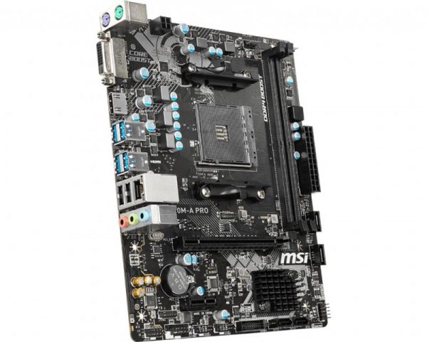Placa de baza MSI A320M-A PRO, Socket AM4 - imagine 11
