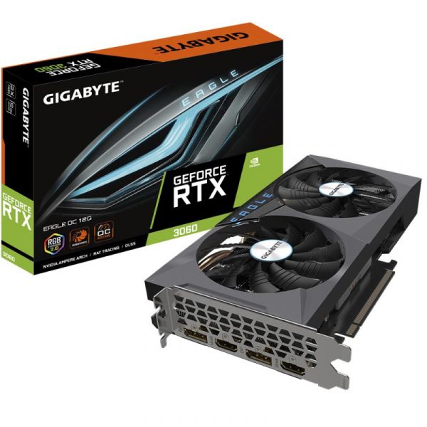 Placa video GIGABYTE GeForce RTX 3060 EAGLE OC LHR 12GB - imagine 17
