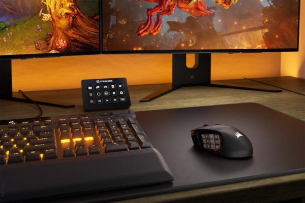 Mouse Gaming Corsair SCIMITAR ELITE WIRELESS MMO Optical cu fir, - imagine 8