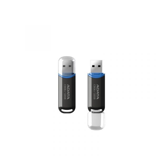 Memorie USB Flash Drive Adata C906, 32GB, USB 2.0, negru - imagine 3
