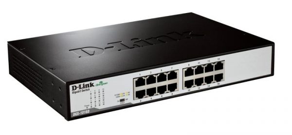 Switch D-Link DGS-1016D, 16 port, 10/100/1000 Mbps - imagine 4