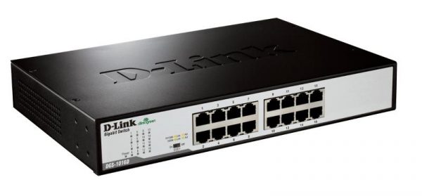 Switch D-Link DGS-1016D, 16 port, 10/100/1000 Mbps - imagine 5