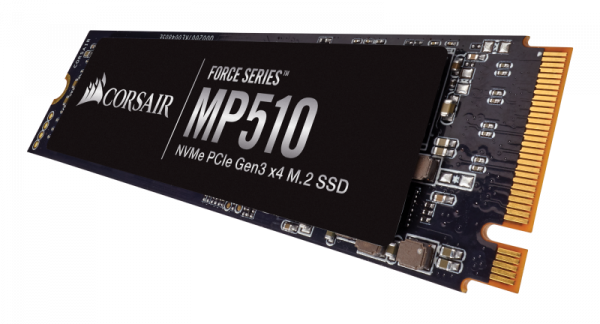SSD CORSAIR FORCE SERIES MP510 960GB M.2 NVME - imagine 3