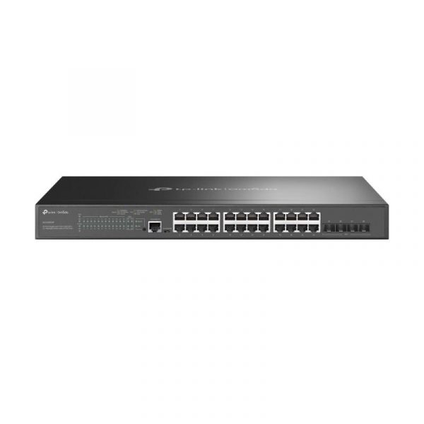 Switch TP-Link TL-SG3428XMP, 24 port, 10/100/1000 Mbps - imagine 4