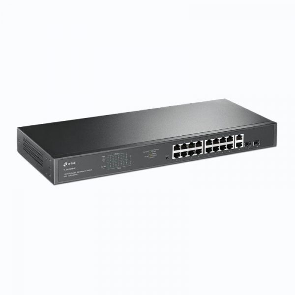 "18-Port Gigabit Rackmount  Switch with 16-Port PoE+ PORT: 16× - imagine 7