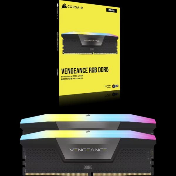 Memorie RAM CORSAIR Vengeance RGB 32GB (2x16) DDR5 6400MHz CL36 - imagine 8