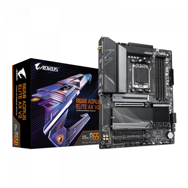 Placa de baza Gigabyte B650 AORUS ELITE AX V2 AM5 - imagine 4
