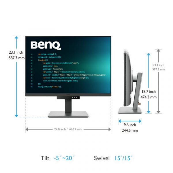 Monitor BenQ 28" RD280U - imagine 7