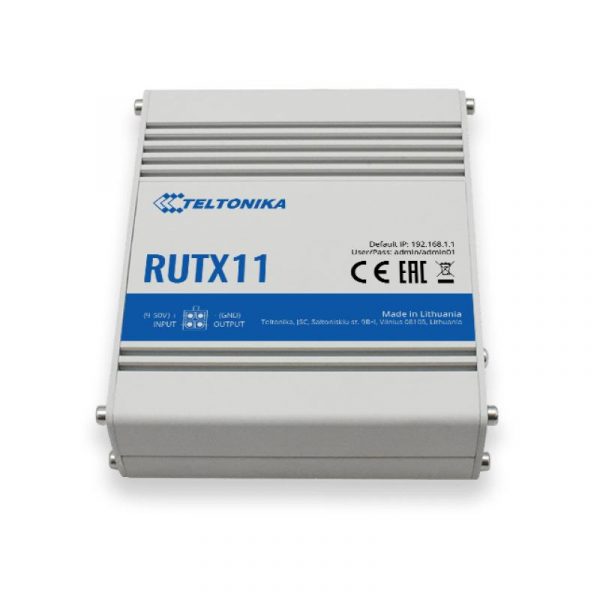 Router industrial IP Teltonika RUTX11, Dual SIM, WiFi, antene 2x - imagine 7