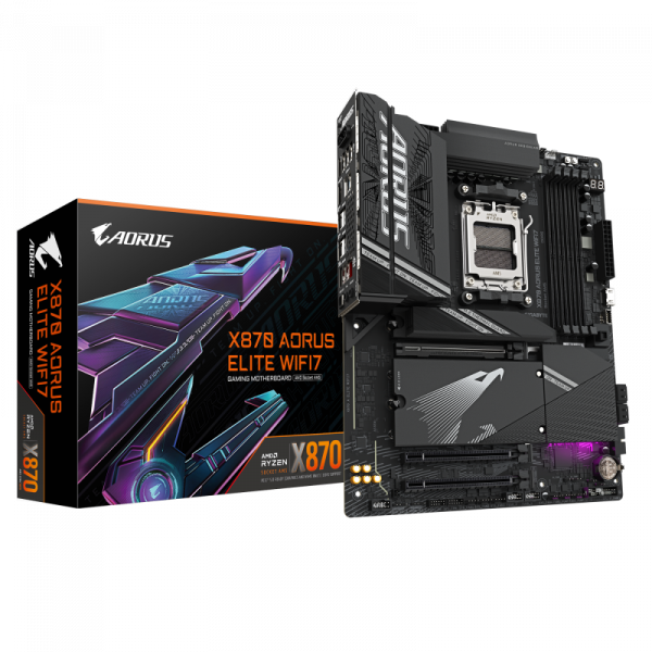 Placa de Baza GIGABYTE X870 AORUS ELITE WIFI7 AM5 - imagine 4