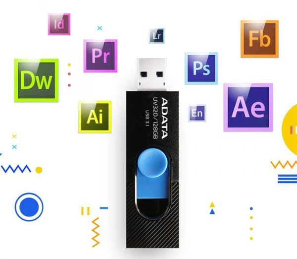 Memorie USB Flash Drive Adata UV320 128GB, USB-A 3.1 - imagine 7