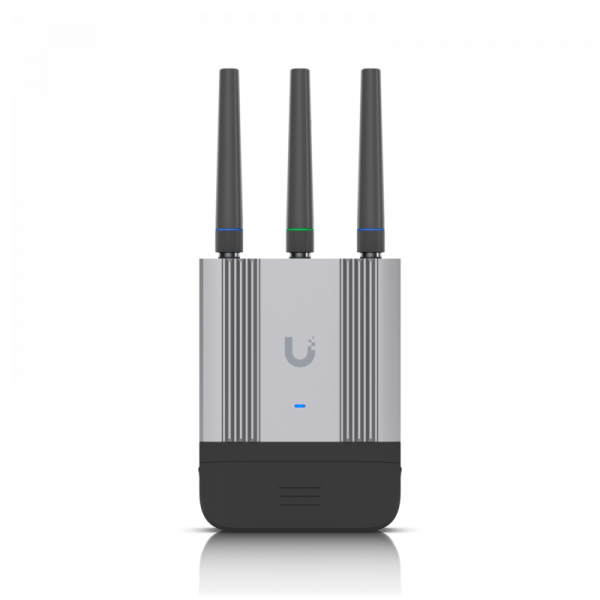 Ubiquiti UMR-Industrial. Router rețea celulară, Negru, Gri, Material carcasă: Aluminiu,