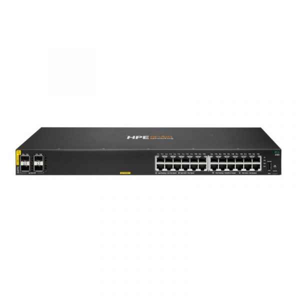 HPE Aruba Networking CX 6100 24G Class4 PoE 4SFP+ 370W - imagine 4
