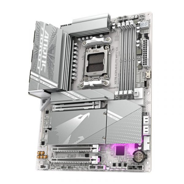 Placa de Baza GIGABYTE X870 AORUS ELITE WIFI7 ICE AM5 - imagine 11