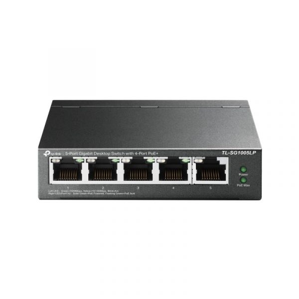 Switch TP-LINK TL-SG1005LP, 5 port, 10/100/1000 Mbps - imagine 4