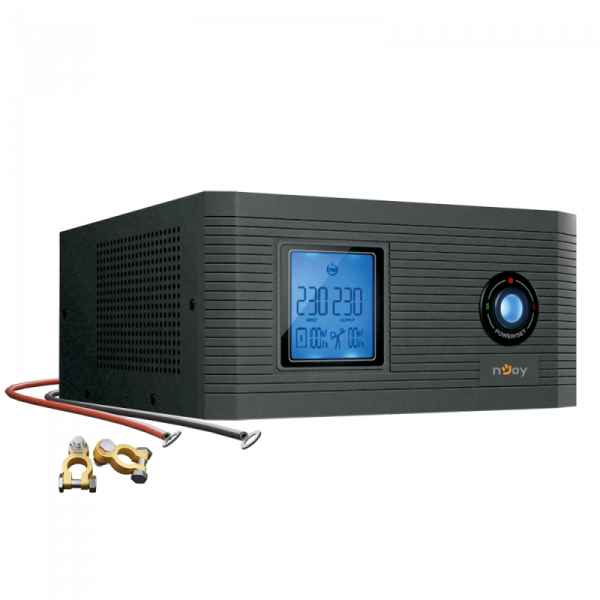 UPS NJOY Aira 1200 centrale de incalzire, 1.2KVA / 1KVA, - imagine 5