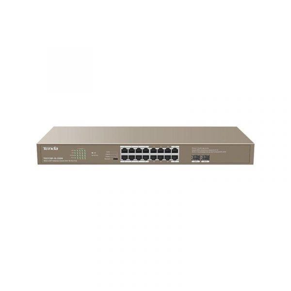 Switch Tenda TEG1118P-16-250W, 16 port, 10/100/1000 Mbps - imagine 4