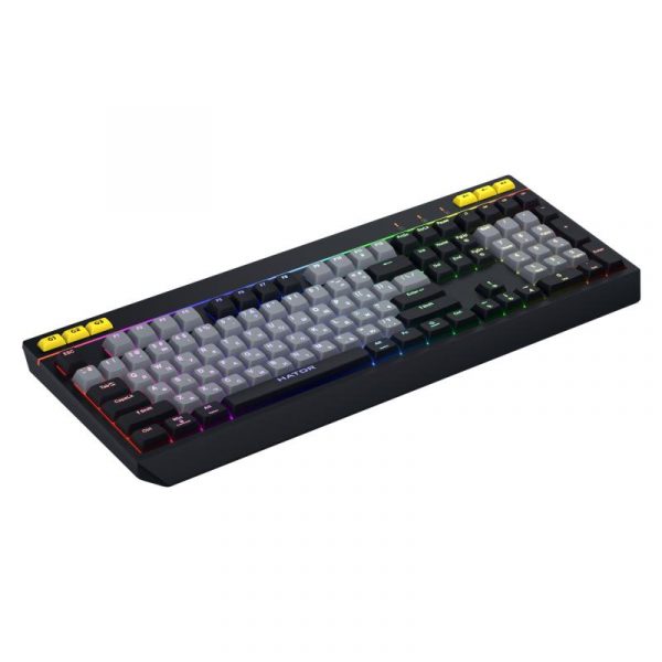 Tastatura mecanica cu fir Hator Icefall, conectivitate USB, polling rate - imagine 7