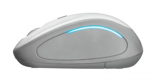 Mouse Trust Yvi FX, Wireless, alb - imagine 10