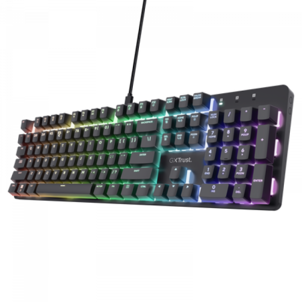Tastatura mecanica Trust GXT 871 Zora, USB 2.0. nr taste - imagine 5
