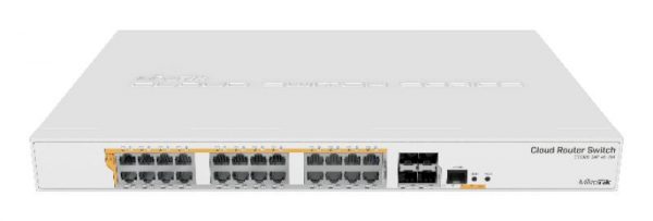 Mikrotik 24Port, 4 SFP, POE swirtch CRS328-24P-4S+RM, CPU: 800 MHz, - imagine 5