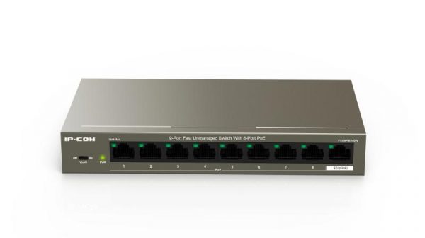 Switch IP-COM F1109P-8-102W, 9 port, 10/100 Mbps - imagine 4