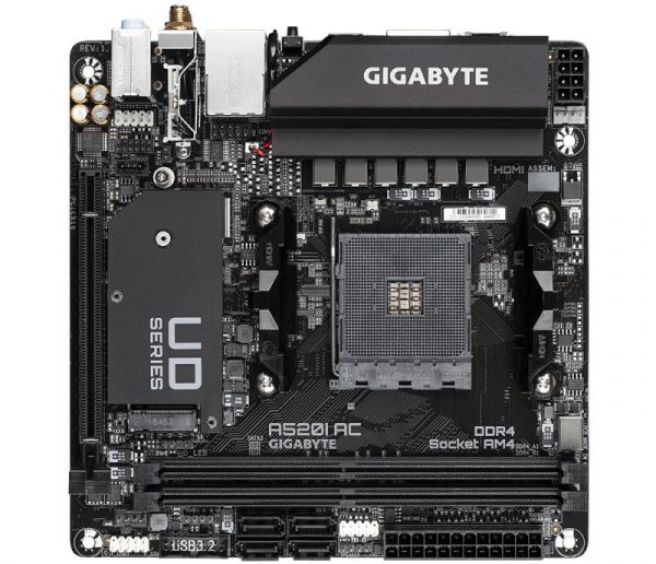 Placa de baza Gigabyte A520I AC AM4 DDR4 - imagine 7