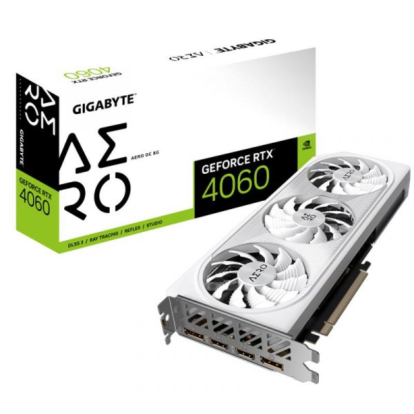Placa video Gigabyte GeForce RTX 4060 AERO OC 8GB, GDDR6, - imagine 6