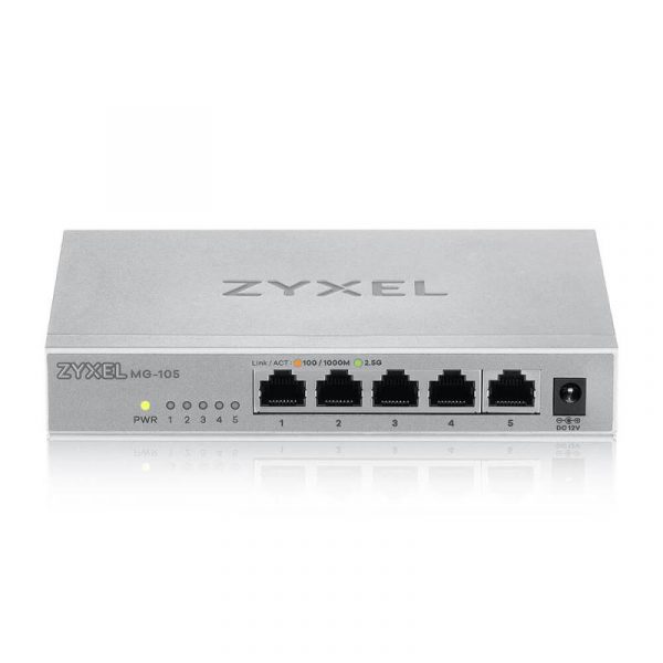 Switch ZyXEL 2.5Gigabit MG-105-ZZ0101F, 5 port, 100/1000/2500 Mbps - imagine 5