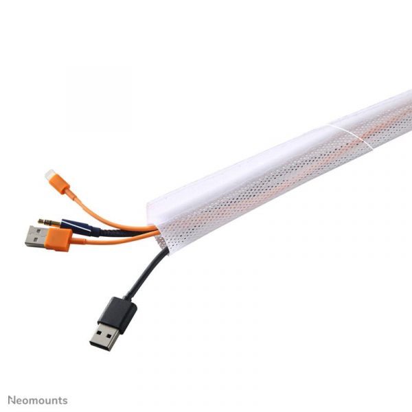Accesoriu/imbracaminte pentru acoperit cablurile Neomounts by Newstar NS-CS200BLACK, 200cm, alb - imagine 6