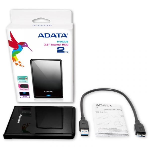 HDD Extern Adata HV620S, 4TB, Negru, USB 3.1 - imagine 7