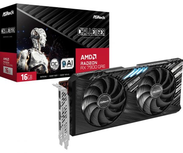 Placa Video ASROCK Radeon RX7900 GRE CHALLENGER 16GB OC GDDR6 - imagine 10