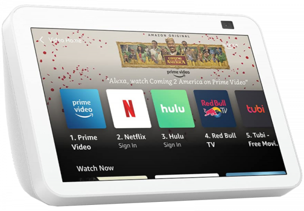 Amazon Echo Show 8 (2nd Gen, 2021 release) - Glacier - imagine 3