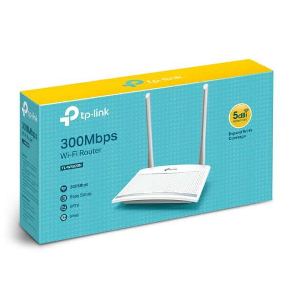 Router Wireless TP-Link N300Mbps, TL-WR820N V2; 2x 10/100Mbps LAN Ports, - imagine 8